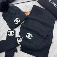 Cheap Chanel Hat and Scarf and Glove Set #1378238 Replica Wholesale [$52.00 USD] [ITEM#1378238] on Replica Chanel Hat and Scarf and Glove Set