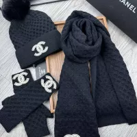 Cheap Chanel Hat and Scarf and Glove Set #1378238 Replica Wholesale [$52.00 USD] [ITEM#1378238] on Replica Chanel Hat and Scarf and Glove Set
