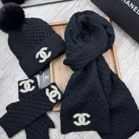 Cheap Chanel Hat and Scarf and Glove Set #1378238 Replica Wholesale [$52.00 USD] [ITEM#1378238] on Replica Chanel Hat and Scarf and Glove Set