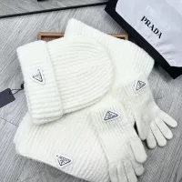 Cheap Prada Hat and Scarf and Glove Set #1378246 Replica Wholesale [$48.00 USD] [ITEM#1378246] on Replica Prada Hat and Scarf and Glove Set