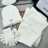 Cheap Prada Hat and Scarf and Glove Set #1378246 Replica Wholesale [$48.00 USD] [ITEM#1378246] on Replica Prada Hat and Scarf and Glove Set