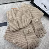 Cheap Prada Hat and Scarf and Glove Set #1378247 Replica Wholesale [$48.00 USD] [ITEM#1378247] on Replica Prada Hat and Scarf and Glove Set