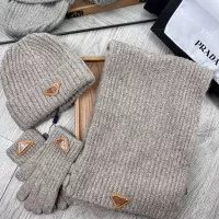 Cheap Prada Hat and Scarf and Glove Set #1378248 Replica Wholesale [$48.00 USD] [ITEM#1378248] on Replica Prada Hat and Scarf and Glove Set