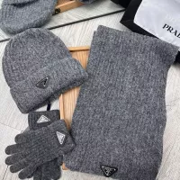 Cheap Prada Hat and Scarf and Glove Set #1378249 Replica Wholesale [$48.00 USD] [ITEM#1378249] on Replica Prada Hat and Scarf and Glove Set