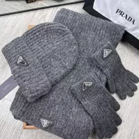 Cheap Prada Hat and Scarf and Glove Set #1378249 Replica Wholesale [$48.00 USD] [ITEM#1378249] on Replica Prada Hat and Scarf and Glove Set