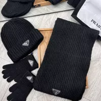 Cheap Prada Hat and Scarf and Glove Set #1378250 Replica Wholesale [$48.00 USD] [ITEM#1378250] on Replica Prada Hat and Scarf and Glove Set