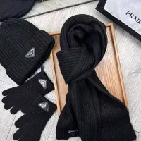 Cheap Prada Hat and Scarf and Glove Set #1378250 Replica Wholesale [$48.00 USD] [ITEM#1378250] on Replica Prada Hat and Scarf and Glove Set