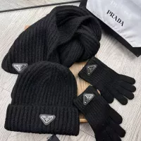Cheap Prada Hat and Scarf and Glove Set #1378250 Replica Wholesale [$48.00 USD] [ITEM#1378250] on Replica Prada Hat and Scarf and Glove Set