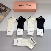 Cheap MIU MIU Socks #1378292 Replica Wholesale [$27.00 USD] [ITEM#1378292] on Replica MIU MIU Socks