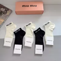 Cheap MIU MIU Socks #1378292 Replica Wholesale [$27.00 USD] [ITEM#1378292] on Replica MIU MIU Socks