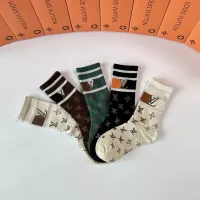 Cheap Louis Vuitton LV Socks #1378363 Replica Wholesale [$29.00 USD] [ITEM#1378363] on Replica Louis Vuitton LV Socks