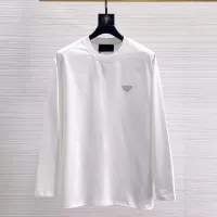 Cheap Prada T-Shirts Long Sleeved For Unisex #1378400 Replica Wholesale [$42.00 USD] [ITEM#1378400] on Replica Prada T-Shirts