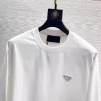 Cheap Prada T-Shirts Long Sleeved For Unisex #1378400 Replica Wholesale [$42.00 USD] [ITEM#1378400] on Replica Prada T-Shirts