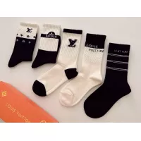 Cheap Louis Vuitton LV Socks For Women #1378403 Replica Wholesale [$29.00 USD] [ITEM#1378403] on Replica Louis Vuitton LV Socks