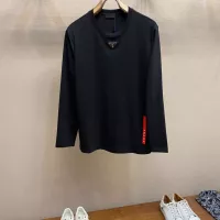 Cheap Prada T-Shirts Long Sleeved For Unisex #1378419 Replica Wholesale [$45.00 USD] [ITEM#1378419] on Replica Prada T-Shirts