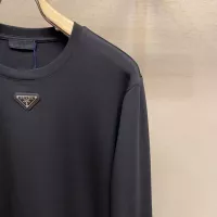 Cheap Prada T-Shirts Long Sleeved For Unisex #1378419 Replica Wholesale [$45.00 USD] [ITEM#1378419] on Replica Prada T-Shirts