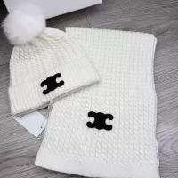 Cheap Celine Hat and Scarf Set #1378458 Replica Wholesale [$48.00 USD] [ITEM#1378458] on Replica Celine Hat and Scarf and Glove Set