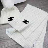 Cheap Celine Hat and Scarf Set #1378458 Replica Wholesale [$48.00 USD] [ITEM#1378458] on Replica Celine Hat and Scarf and Glove Set