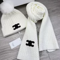 Cheap Celine Hat and Scarf Set #1378458 Replica Wholesale [$48.00 USD] [ITEM#1378458] on Replica Celine Hat and Scarf and Glove Set