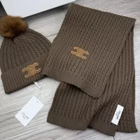 Cheap Celine Hat and Scarf Set #1378459 Replica Wholesale [$48.00 USD] [ITEM#1378459] on Replica Celine Hat and Scarf and Glove Set