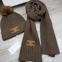 Cheap Celine Hat and Scarf Set #1378459 Replica Wholesale [$48.00 USD] [ITEM#1378459] on Replica Celine Hat and Scarf and Glove Set