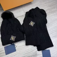 Cheap Louis Vuitton LV Hat and Scarf Set #1378465 Replica Wholesale [$48.00 USD] [ITEM#1378465] on Replica Louis Vuitton LV Hat and Scarf and Glove Set