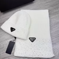 Cheap Prada Hat and Scarf Set #1378466 Replica Wholesale [$48.00 USD] [ITEM#1378466] on Replica Prada Hat and Scarf and Glove Set