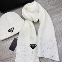 Cheap Prada Hat and Scarf Set #1378466 Replica Wholesale [$48.00 USD] [ITEM#1378466] on Replica Prada Hat and Scarf and Glove Set