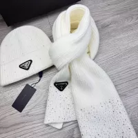 Cheap Prada Hat and Scarf Set #1378466 Replica Wholesale [$48.00 USD] [ITEM#1378466] on Replica Prada Hat and Scarf and Glove Set