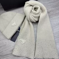 Cheap Prada Hat and Scarf Set #1378467 Replica Wholesale [$48.00 USD] [ITEM#1378467] on Replica Prada Hat and Scarf and Glove Set
