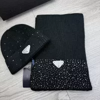 Cheap Prada Hat and Scarf Set #1378468 Replica Wholesale [$48.00 USD] [ITEM#1378468] on Replica Prada Hat and Scarf and Glove Set