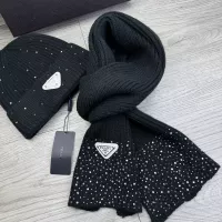 Cheap Prada Hat and Scarf Set #1378468 Replica Wholesale [$48.00 USD] [ITEM#1378468] on Replica Prada Hat and Scarf and Glove Set
