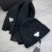 Cheap Prada Hat and Scarf Set #1378468 Replica Wholesale [$48.00 USD] [ITEM#1378468] on Replica Prada Hat and Scarf and Glove Set