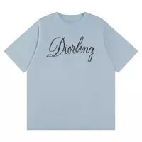 Cheap Christian Dior T-Shirts Short Sleeved For Unisex #1378496 Replica Wholesale [$45.00 USD] [ITEM#1378496] on Replica Christian Dior T-Shirts