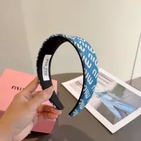 Cheap MIU MIU Headband For Women #1378531 Replica Wholesale [$27.00 USD] [ITEM#1378531] on Replica MIU MIU Headband