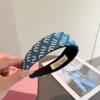 Cheap MIU MIU Headband For Women #1378531 Replica Wholesale [$27.00 USD] [ITEM#1378531] on Replica MIU MIU Headband