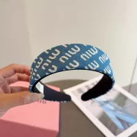 Cheap MIU MIU Headband For Women #1378531 Replica Wholesale [$27.00 USD] [ITEM#1378531] on Replica MIU MIU Headband