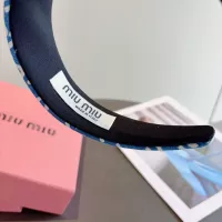 Cheap MIU MIU Headband For Women #1378531 Replica Wholesale [$27.00 USD] [ITEM#1378531] on Replica MIU MIU Headband