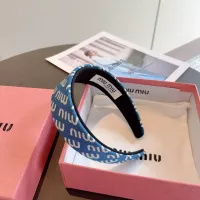 Cheap MIU MIU Headband For Women #1378531 Replica Wholesale [$27.00 USD] [ITEM#1378531] on Replica MIU MIU Headband