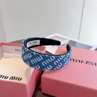 Cheap MIU MIU Headband For Women #1378531 Replica Wholesale [$27.00 USD] [ITEM#1378531] on Replica MIU MIU Headband