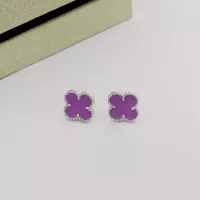 Cheap Van Cleef &amp; Arpels Earrings For Women #1378597 Replica Wholesale [$25.00 USD] [ITEM#1378597] on Replica Van Cleef &amp; Arpels Earrings