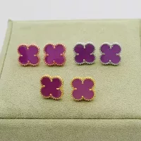Cheap Van Cleef &amp; Arpels Earrings For Women #1378597 Replica Wholesale [$25.00 USD] [ITEM#1378597] on Replica Van Cleef &amp; Arpels Earrings