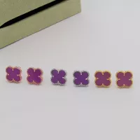 Cheap Van Cleef &amp; Arpels Earrings For Women #1378598 Replica Wholesale [$25.00 USD] [ITEM#1378598] on Replica Van Cleef &amp; Arpels Earrings