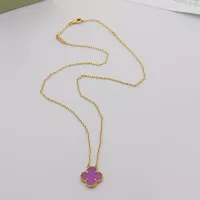 Cheap Van Cleef &amp; Arpels Necklaces For Women #1378602 Replica Wholesale [$25.00 USD] [ITEM#1378602] on Replica Van Cleef &amp; Arpels Necklaces