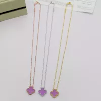 Cheap Van Cleef &amp; Arpels Necklaces For Women #1378602 Replica Wholesale [$25.00 USD] [ITEM#1378602] on Replica Van Cleef &amp; Arpels Necklaces
