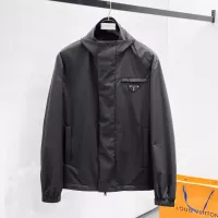 Cheap Prada Jackets Long Sleeved For Men #1378673 Replica Wholesale [$132.00 USD] [ITEM#1378673] on Replica Prada Jackets