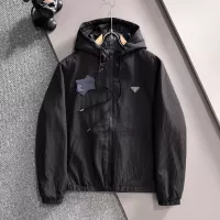 Cheap Prada Jackets Long Sleeved For Men #1378680 Replica Wholesale [$85.00 USD] [ITEM#1378680] on Replica Prada Jackets