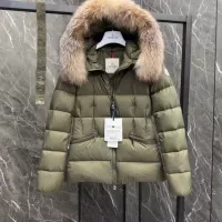 Cheap Moncler Down Feather Coat Long Sleeved For Women #1378722 Replica Wholesale [$195.00 USD] [ITEM#1378722] on Replica Moncler Down Feather Coat