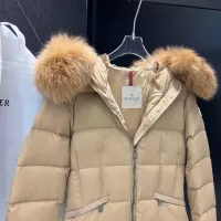 Cheap Moncler Down Feather Coat Long Sleeved For Women #1378727 Replica Wholesale [$195.00 USD] [ITEM#1378727] on Replica Moncler Down Feather Coat