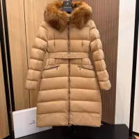 Cheap Moncler Down Feather Coat Long Sleeved For Women #1378732 Replica Wholesale [$205.00 USD] [ITEM#1378732] on Replica Moncler Down Feather Coat